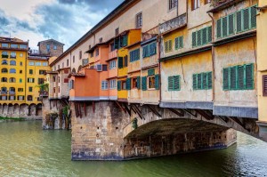 Fototapeta na Flizelinie MS-5-1189 Ponte Vecchio, Florencja 375 x 250 cm