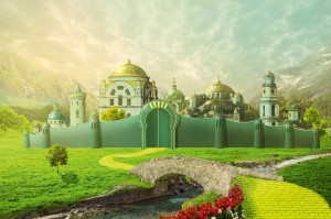 Fototapeta na Flizelinie MS-5-1248 Emerald City 375 x 250 cm