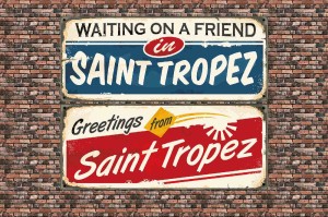 Fototapeta na flizelinie MS-5-2146 Znak - Saint-Tropez 375 x 250 cm