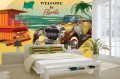Fototapeta na flizelinie MS-5-2173 Plakat retro Floryda 375 x 250 cm