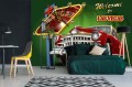 Fototapeta na flizelinie MS-5-2178 Plakat retro Las Vegas 375 x 250 cm