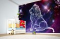 Fototapeta na flizelinie MS-5-2277 Znak zodiaku - Lew 375 x 250 cm