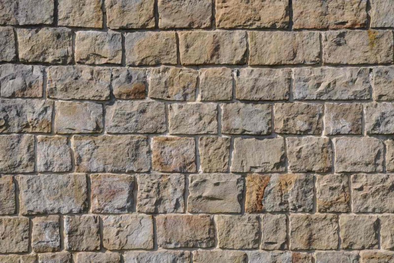 Fototapeta na flizelinie MS-5-2358 Ściana z bloków piaskowca 375 x 250 cm