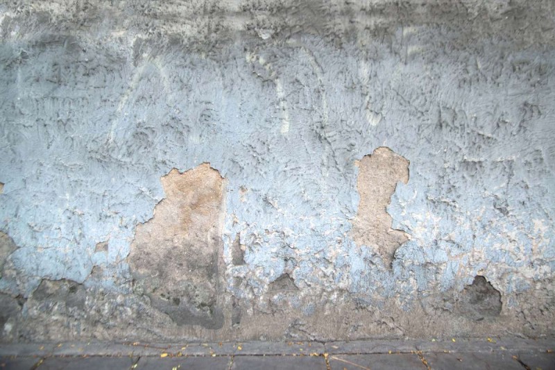 Fototapeta na flizelinie MS-5-2427 Stary odpadający tynk 375 x 250 cm