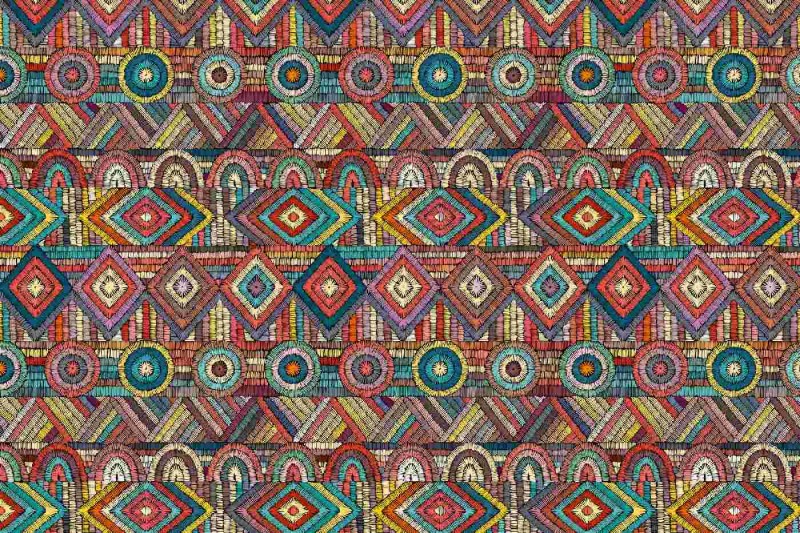 Fototapeta na flizelinie MS-5-2503 wzór indyjski 375 x 250 cm