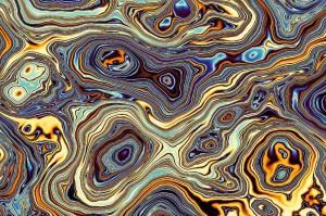 Fototapeta na flizelinie MS-5-2517 Abstrakcyjny wzór falisty 375 x 250 cm