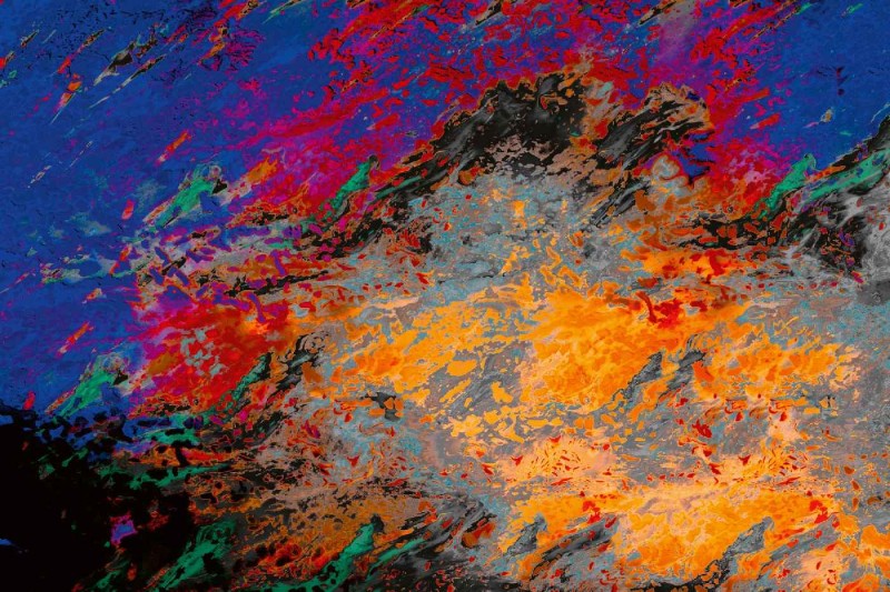 Fototapeta na flizelinie MS-5-2556 Abstrakcyjny wzór kolorowy 375 x 250 cm