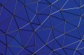 Fototapeta na flizelinie MS-5-2601 Abstrakcyjna sieć trójkątów 375 x 250 cm