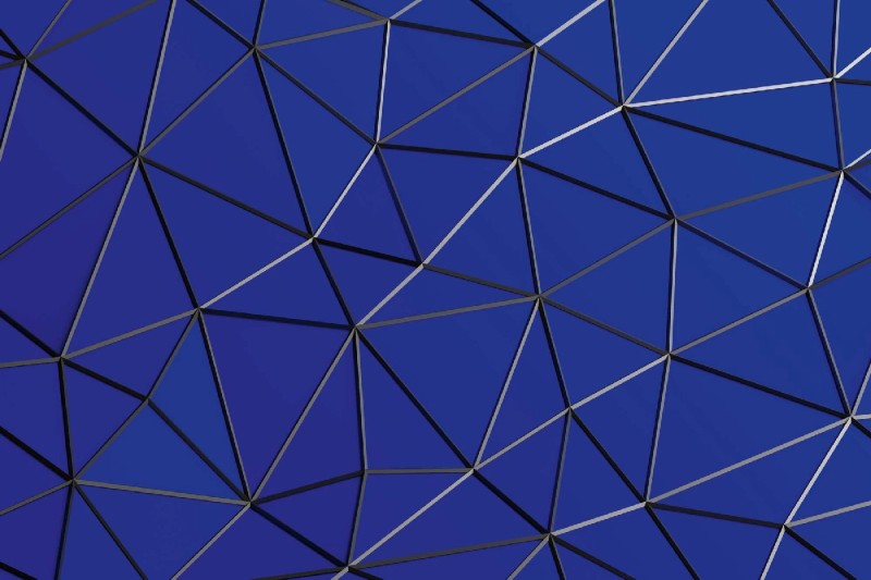 Fototapeta na flizelinie MS-5-2601 Abstrakcyjna sieć trójkątów 375 x 250 cm