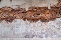Fototapeta na flizelinie MS-5-2655 Fragment starej ceglanej ściany 375 x 250 cm