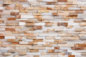 Fototapeta na flizelinie MS-5-2667 Ściana z kamienia naturalnego 375 x 250 cm