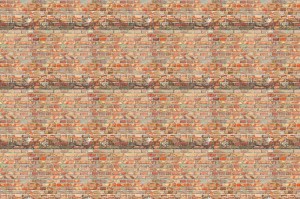 Fototapeta na flizelinie MS-5-2673 Ściana z czerwonej cegły 375 x 250 cm