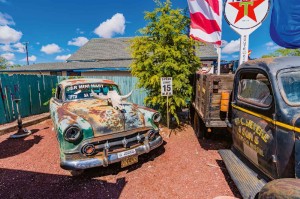 Fototapeta na flizelinie MS-5-2706 Wrak na Route 66 375 x 250 cm