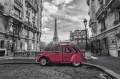 Fototapeta na flizelinie MS-5-2725 Samochód retro w kolorze czarnym 375 x 250 cm