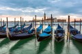 Fototapeta na flizelinie MS-5-2764 Gondola na Piazza San Marco 375 x 250 cm