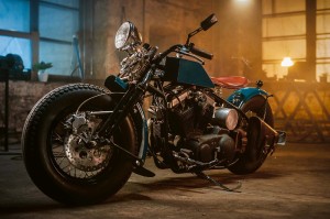 Fototapeta na flizelinie MS-5-2802 Motocykl Bobber 375 x 250 cm