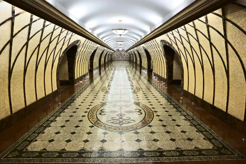 Fototapeta na flizelinie MS-5-2819 Metro w Ałmaty 375 x 250 cm