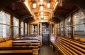 Fototapeta na flizelinie MS-5-2884 Wnętrze starego tramwaju 375 x 250 cm