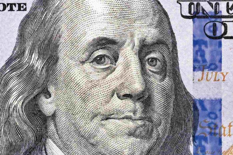 Fototapeta na flizelinie MS-5-2936 Benjamin Franklin detal 375 x 250 cm