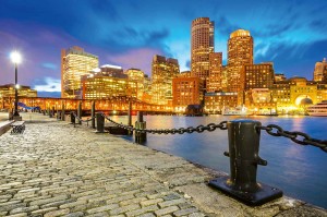 Fototapeta na flizelinie MS-5-2939 Panorama Bostonu 375 x 250 cm