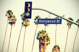 Fototapeta na flizelinie MS-5-2942 napis Hollywood Boulevard 375 x 250 cm