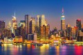 Fototapeta na flizelinie MS-5-2974 Manhattan nocą 375 x 250 cm