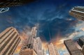 Fototapeta na flizelinie MS-5-2995 Wieżowce na Manhattanie 375 x 250 cm
