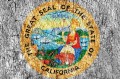 Fototapeta na flizelinie MS-5-3014 Seal of California 375 x 250 cm
