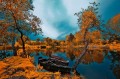 Fototapeta na flizelinie MS-5-3041 Rzeka jesienią 375 x 250 cm