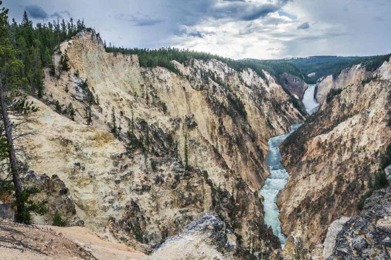 Fototapeta na flizelinie MS-5-3043 Yellowstone i Wielki Kanion 375 x 250 cm
