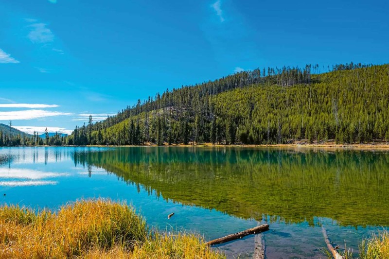Fototapeta na flizelinie MS-5-3044 Jezioro w Yellowstone 375 x 250 cm