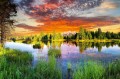 Fototapeta na flizelinie MS-5-3053 Snake River w Wyoming 375 x 250 cm