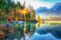 Fototapeta na flizelinie MS-5-3059 Jezioro Hintersee 375 x 250 cm