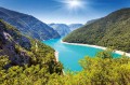 Fototapeta na flizelinie MS-5-3068 Piva Canyon Lake 375 x 250 cm