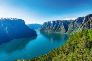 Fototapeta na flizelinie MS-5-3081 Sognefjord latem 375 x 250 cm