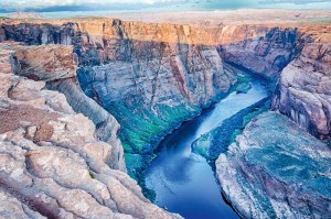 Fototapeta na flizelinie MS-5-3108 Horseshoe bend 375 x 250 cm