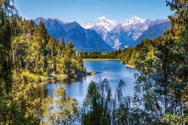 Fototapeta na flizelinie MS-5-3109 Lake Matheson 375 x 250 cm