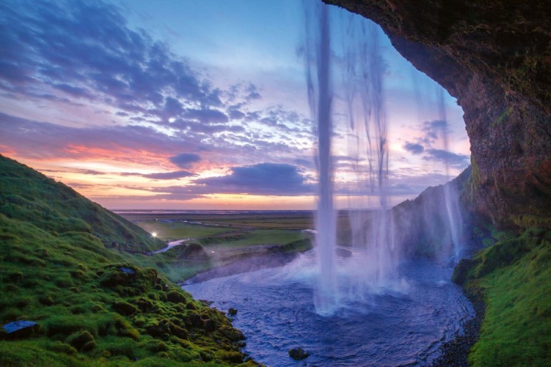 Fototapeta na flizelinie MS-5-3200 Seljalandsfoss, Islandia 375 x 250 cm