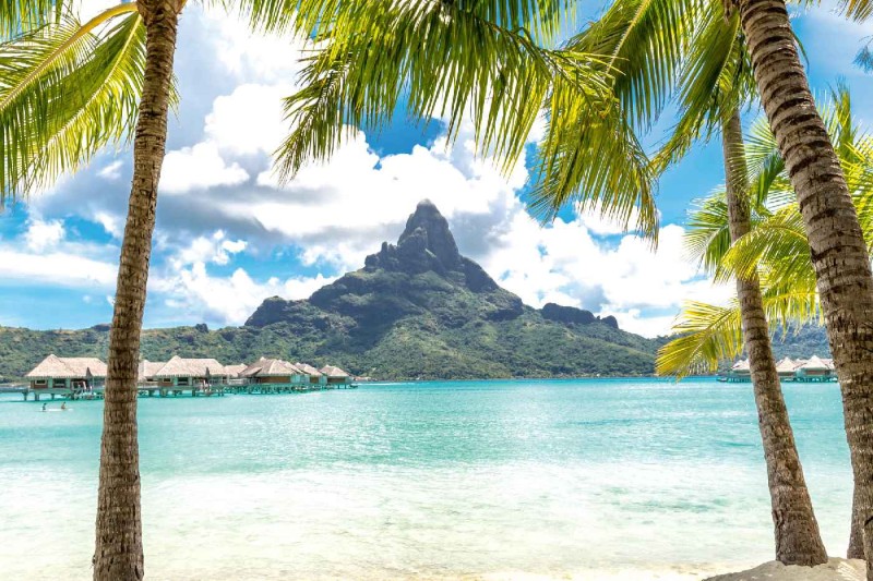 Fototapeta na flizelinie MS-5-3247 Widok na Bora Bora 375 x 250 cm