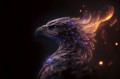 Fototapeta na flizelinie MS-5-AI-0006 Burning Eagle 375 x 250 cm