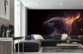 Fototapeta na flizelinie MS-5-AI-0006 Burning Eagle 375 x 250 cm