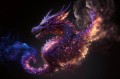 Fototapeta na flizelinie MS-5-AI-0010 Purple Dragon 375 x 250 cm
