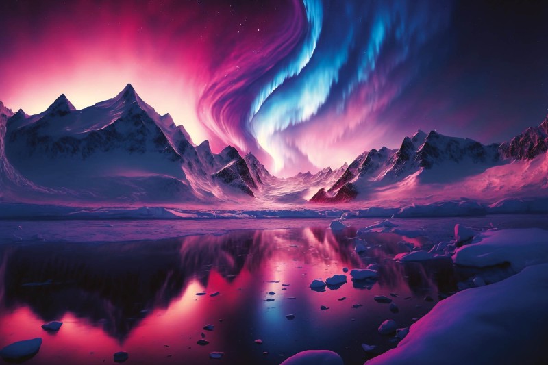 Fototapeta na flizelinie MS-5-AI-0022 Aurora 375 x 250 cm