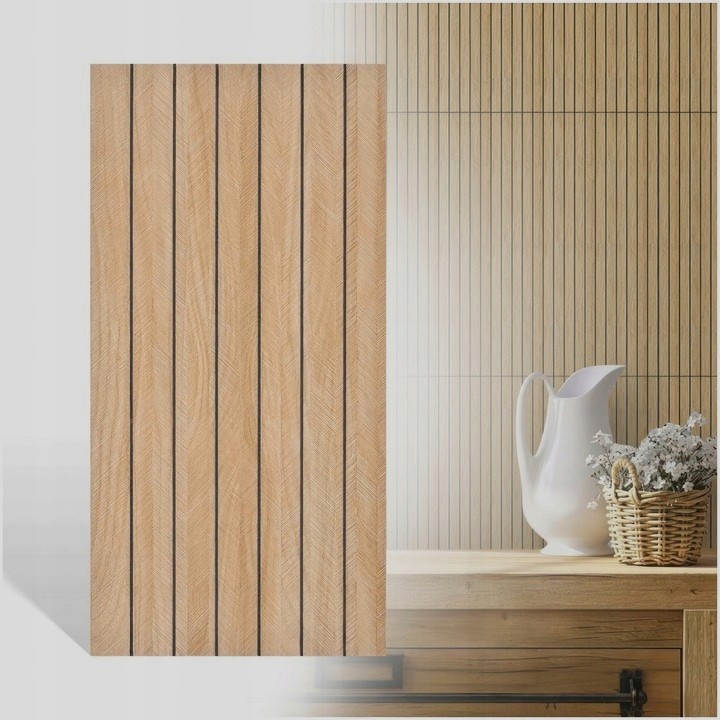 LAMEL 3D PANEL ŚCIENNY SAMOPRZYLEPNY PSD-0014 PŁYTKA  60 cm x 30 cm