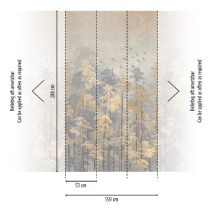 Mural Tapeta 791447 CosmoLiving / 79144-7 Cosmo Living