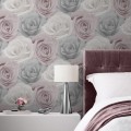 TAPETA 359215 / B14803 kwiaty Róże 3d tapeta Papierowa