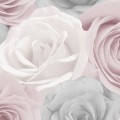 TAPETA 359215 / B14803 kwiaty Róże 3d tapeta Papierowa