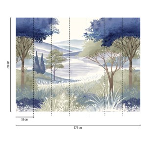 Mural tapeta 79222-4 The Wall 4