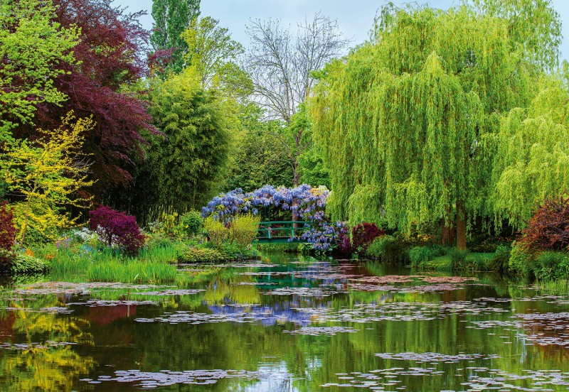 Fototapeta 5035-4V-1 Monets Garden in France