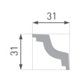MARBET E-28 LISTWA PRZYSUFITOWA E28